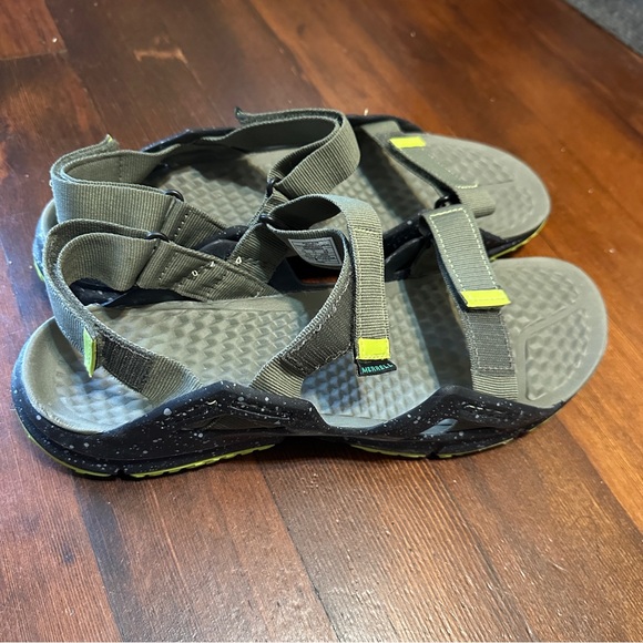 Merrell Hydrotrekker Strap Dusty Olive Men Hiking Water Sandal Shoe SZ 12 Hike main image 4